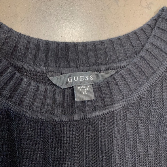 NWOT Unique Sweater Dress/Tunic from Guess Sz XS - Picture 13 of 15